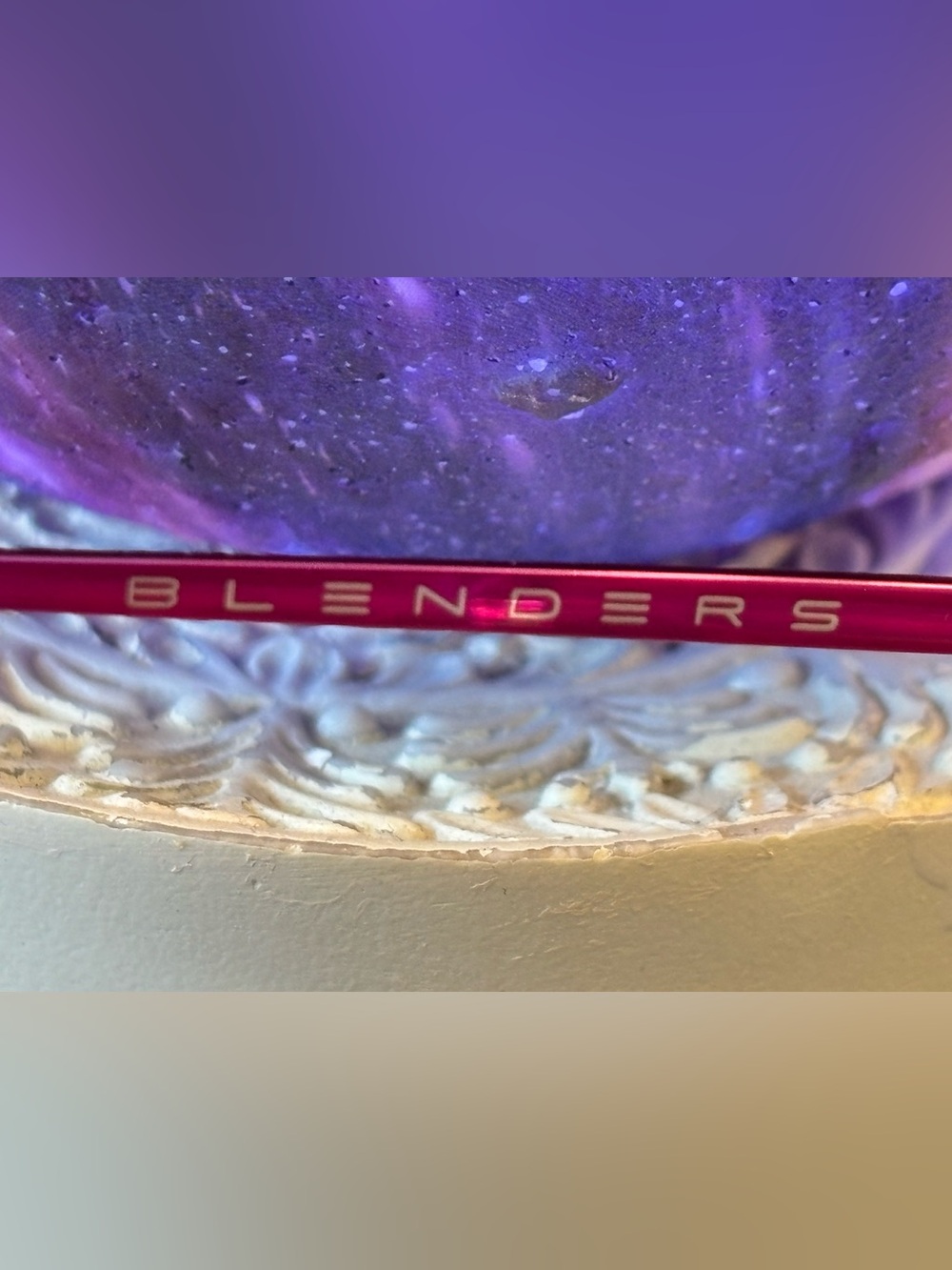 Blenders Eyewear Women's Purple Aviator Sunglasses - Picture 7 of 7